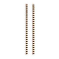 Dobla Mikado Stripe White/Dark Chocolate Sticks 5.9 Long 200 Count Made with Finest Belgian Chocolate