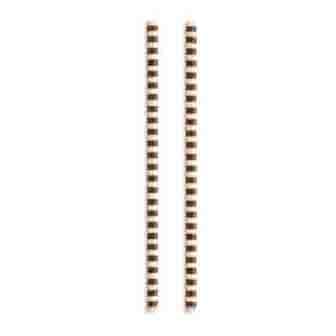 Dobla Mikado Stripe White/Dark Chocolate Sticks 5.9 Long 200 Count Made with Finest Belgian Chocolate