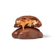 Demet's Turtles Original Caramel Nut Clusters Pecans Chocolate Caramel Pack of 6 Boxes