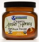 WHOLESOME SWEETENERS HONEY FRTRD SQZ BTTL ORG 16 OZ