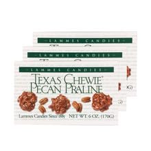Lammes Candies 6 oz. Texas Chewie Pecan Praline