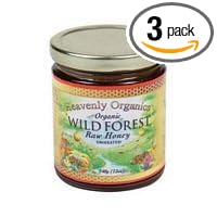 Heavenly Organics Honey Og Wild Forest 12-Ounce (Pack of 3)