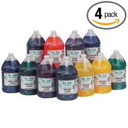 Gold Medal Products 260069 1 gal SnoKone Tiger Syrup Pack of 4