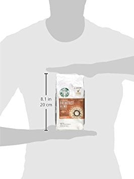 Starbucks Breakfast Blend Ground Coffee 12OZ