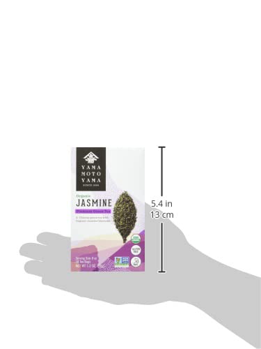 Yamamotoyama Organic Jasmine Green Tea Bag 18 ct (Pack of 6)