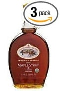 Shady Maple Farms Maple Syrup Og Grain A Dk Gl 16.90-Ounce (Pack of 3)