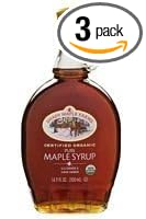 Shady Maple Farms Maple Syrup Og Grain A Dk Gl 16.90-Ounce (Pack of 3)