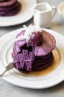 Mochi Foods Ube Mochi Pancake and Waffle Mix 8 oz Pack of 2