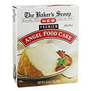 H‑E‑B Baker's Scoop Premium Fat Free Angel Food Cake Mix(pack of 3)