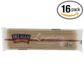 Delallo - Organic Whole Wheat Linguine Pasta - Case of 16 - 1 lb.