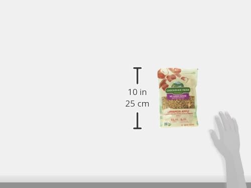 Cascadian Farm Organic Cinnamon Apple Granola Cereal No Added Sugar 11 Ounces (Pack Of 4)