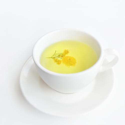KKOKDAM Flower Loose Leaf Tea 20 Count - 100% Natural Edible Whole Dried Flowers (Chrysanthemum)