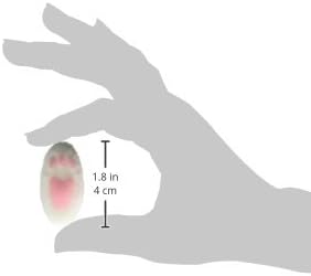Lucks Dec-Ons Molded Sugar Cake Top Bunny Tails and Toes Set 3/4-1 1/2 Inch 40 Count