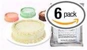 Golden Choice Sugar Free Chocolate Velvet Cake Mix - 6 x 20 oz Units Low Carb Dessert for Chefs