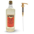 Peppermint Syrup - 1 Liter Bottle Bundle - Authentic Peppermint Syrup Premium Taste - Perfect for Starbucks Coffee Lattes Mochas and Desserts - Combo Bottle With Pump