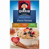 Quaker Lower Sugar Instant Oatmeal Variety Pack 10 Packets/box Maple &amp Brown Sugar Cinnamon &amp Spice and Apples &amp Cinnamon
