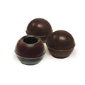 Gourmet Belgian Dark Chocolate Truffle Shells 504 Count All-Natural 1-Inch Round Bulk Pack Perfect for Desserts Liqueurs &amp Custom Fillings
