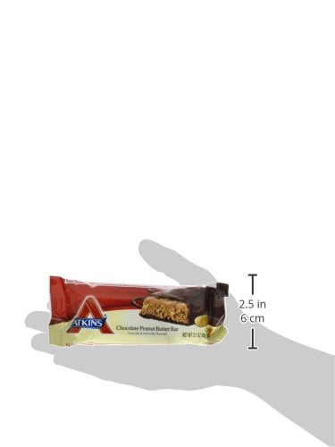 Atkins Advantage Bars Chocolate Peanut Butter Keto Friendly 8 Count