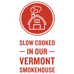 Vermont Smoke &amp Cure - Hickory Smoked Uncured Bacon Pork Sticks - Meat Protein Snack - Portable Healthier Meat Snack for Adults &amp Kids - 1oz Protein Snack - 24 Count