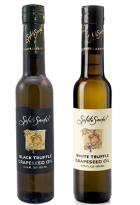 Salute Santé! Basil Infused Grapeseed Oil — vegetable oil cooking oil grapeseed oil — Light Basil Aroma Finishing &amp Marinades Sautéing and Roasting Gourmet kitchen essential for everyday cooki