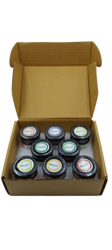 Farm Naturelle-(Pack of 7x40Gms) Forest Flower Honey/Jungle Honey Tulsi Flower Honey Jamun Flower Forest Honey Acacia Honey Litchi Honey Wild Berry/Sidr Forest Honey Eucalyptus Honey
