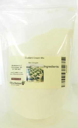 Patis France Elfroy Cream Mix Patis France Elfroy Custard Cream Mix from OliveNation Creamy Filling for Desserts Tarts Pies Souffles - 80 ounces