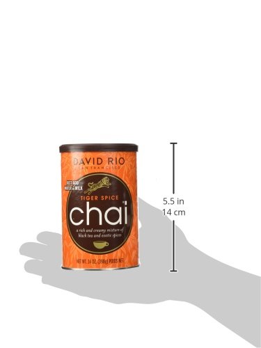 David Rio Tiger Spice Chai 14oz. - 2 canisters