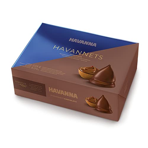 Havanna Havannets – Delicate Dulce de Leche Bites Coated in Smooth Semi-Sweet Chocolate – Authentic Argentinian Treats Perfect for Gifting Sharing or Indulging Anytime Box of 6