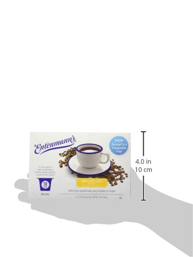 Entenmann's Single Serve Coffee Breakfast Blend 10 Count (Pack of 4)