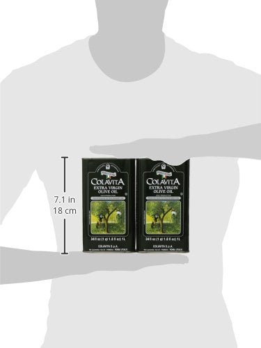 Colavita Premium Selection Extra Virgin Olive Oil - Twin Pack 34 Fl Oz Each