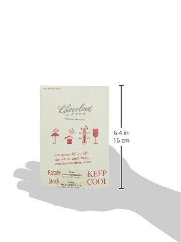 Chocolove Pure Milk Chocolate Mini Bar 1.3000-ounces (Pack of 12)