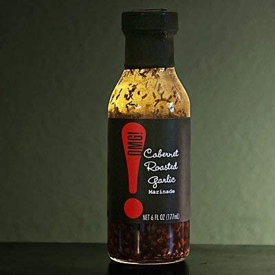 OMG!: Delicious Dipping Oil | As found in Pike Place Market | Perfect for breads veggies salads and marinades. (Cabernet Roasted Garlic Marinade 177ml/6oz)