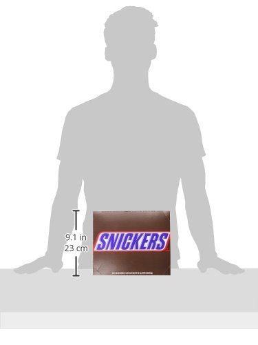 Snickers Single Bar Chocolate Candy 48 bars of 1.86oz each.