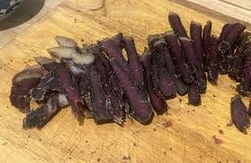 SimpliMEAT Safari Beef Biltong (Jerky) 1lb (16oz) Air-Dried Sugar-Free Dairy-Free Paleo Keto