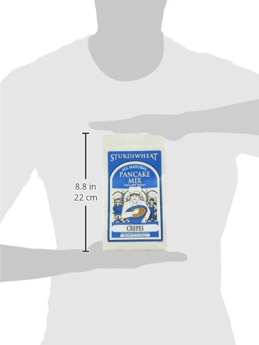 Sturdiwheat All Natural Pancake Mix Crepes 12-Ounce Package (Pack of 4)