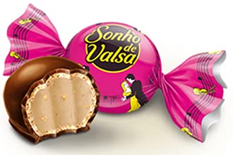 Bombom Sonho de Valsa - Lacta Chocolate Candy Imported from Brazil (Pack of 1)