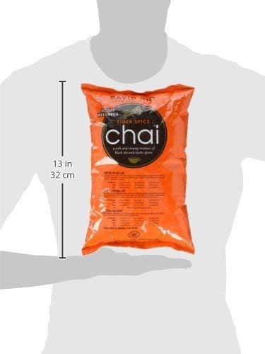 David Rio Food Service Bag Tiger Spice Chai 1 Pack (1 x 1.8 kg)