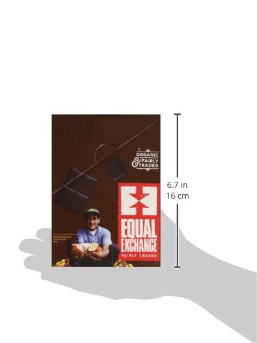 Equal Exchange Organic Very Dark Chocolate Bars 2.8 Ounce (Pack of 12)