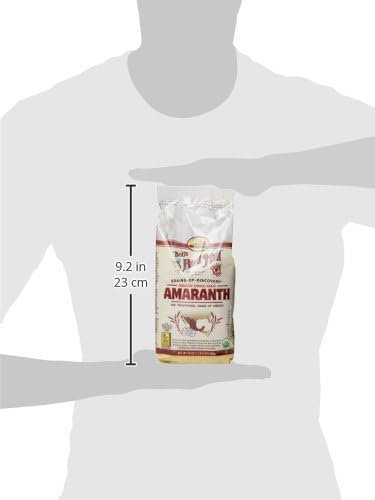 Bob's Red Mill Organic Whole Grain Amaranth 24 Oz (4 Pack)
