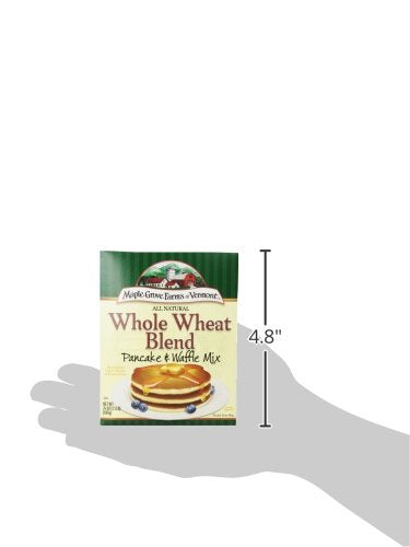 Maple Grove Farms Pancake &amp Waffle Mix Whole Wheat Blend 24 Ounce