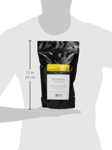 Elmwood Inn Fine Teas Raspberry Black Tea 16-Ounce Pouch