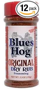 Blues Hog Dry Rub Seasoning 5.5oz Bottle (Pack of 12)