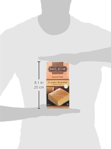 Sans Sucre Classic Blend Brownie Mix 8-Ounce (Pack of 6)