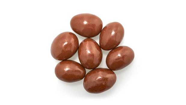 Yupik Milk Chocolate Covered Almonds 2.2 lb (35.2 oz)  Pack of 6 Kosher Whole Nuts Almonds Dipped in Fine Milk Chocolate Crunchy &amp Smooth Chocolate Candy Classic Sweet Snacks