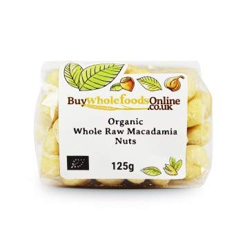Buy Whole Foods Organic Whole Raw Macadamia Nuts (125g)