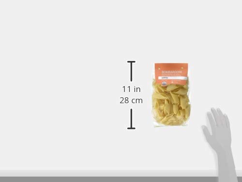 Compagnia Sanremo Pasta Italian Organic Bombardoni Pasta - 100% Durum Semolina Organic Bombardoni - 16 Oz (Pack Of 12) - Product Of Italy