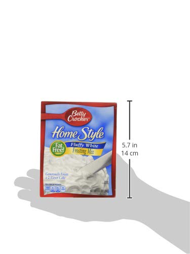 Betty Crocker Homestyle Fluffy White Frosting Mix 7.2 Ounce (Pack of 6)