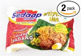 Mie Sedaap Goreng Salero Padang Instant Noodle 86 (Pack of 2)