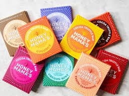Honey Mamas Cocoa Truffle Chocolate Bars 6 VARIETY Try different flavors