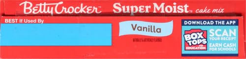 Betty Crocker Favorites Super Moist Vanilla Cake Mix 13.25 oz (Pack of 2)